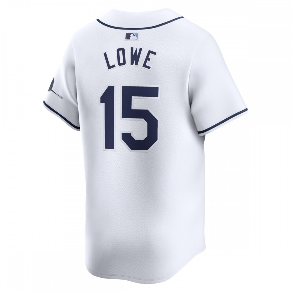 Josh Lowe Tampa Bay Rays Home Limited Player Jersey - White-Pro Kit Vault | Brand New 26/27 Sports Jerseys